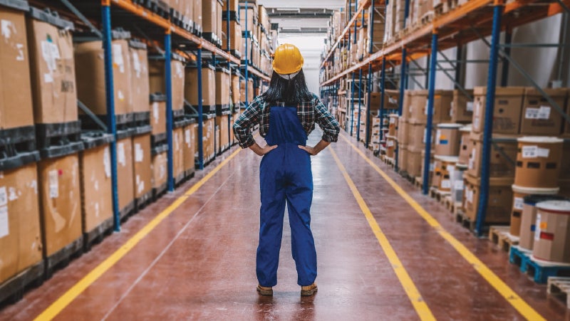 工业货架和货架管理供应链